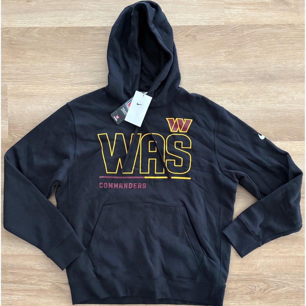 NWT Men's Nike Washington Commanders Hoodie - Medium - Black
